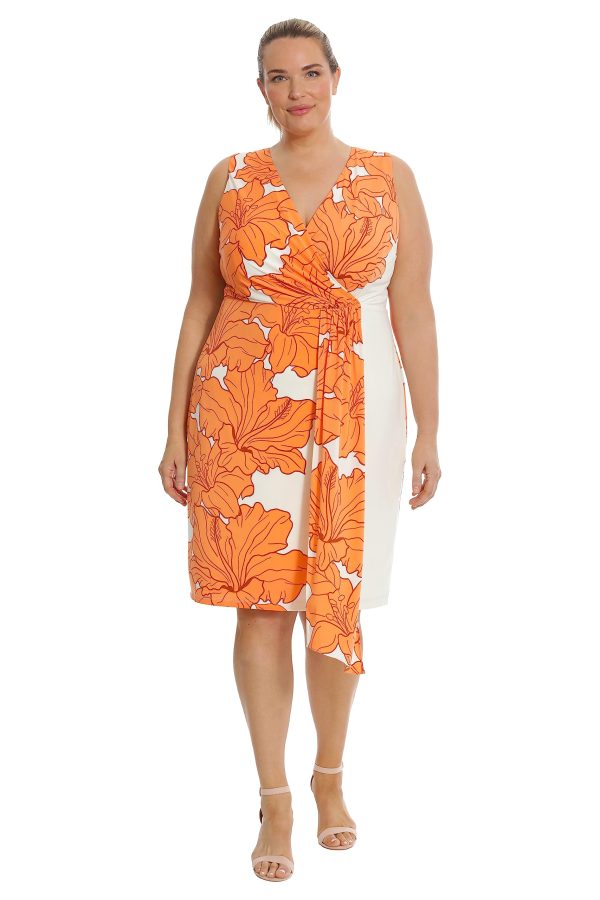 Women's Sleeveless Matte Jersey Dress Vacation Occasion Event Guest of