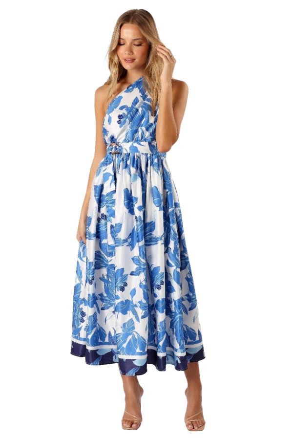 Women's Naomi One Shoulder Midi Dress