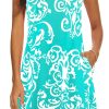 Summer Dresses for Women 2025 Casual Sundresses Beach Cover Ups Sleeveless Tshirt Swing Dress with Pockets