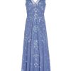 Women's Beaded Ankle Length Dress