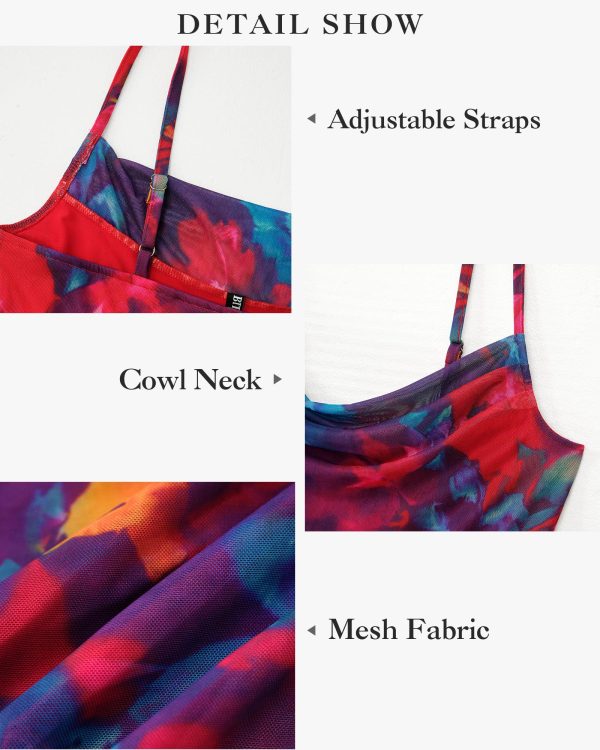 Women Summer Floral Maxi Dresses Elegant Spaghetti Strap Dress Printed Party Dress Beach Long Dresses