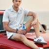 Men's Seersucker Shirts Short Sleeve Casual Shirts Button Down Shirt Beach Summer Vacation Wedding Shirt