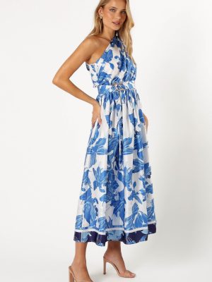 Women's Naomi One Shoulder Midi Dress