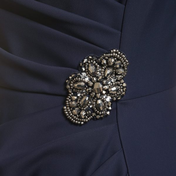 Women's Slimming Short Sheath 3/4 Sleeve Cocktail Dress, Wedding Guest (Petite and Regular Sizes)