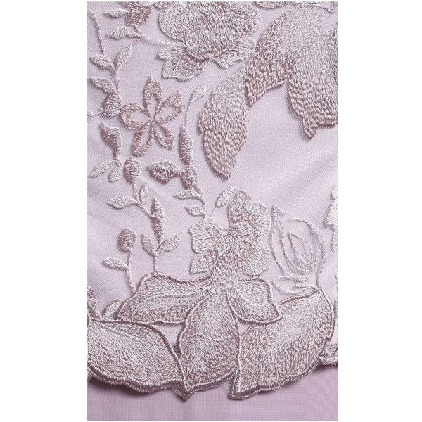 91rulbiSB4L.jpg Women's 3/4 Sleeve Stretch Lace Bodice Mock One Piece Gown