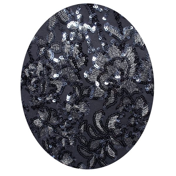 Women's Long Mother of The Bride Sequin Dress with Cold Shoulder Flutter Sleeves (Petite and Regular Sizes)